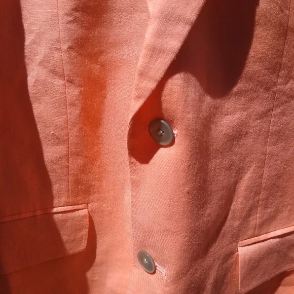NWT Men's Lauren Ralph Lauren Ultraflex 100% Linen Lassiter Coral Blazer - Picture 6 of 16